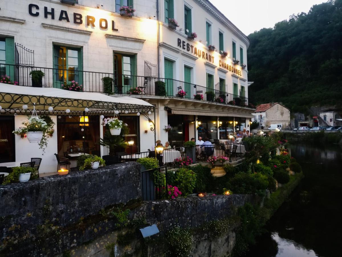 Hotel Restaurant Charbonnel Brantôme المظهر الخارجي الصورة